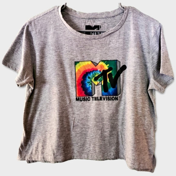 MTV Tops - MTV Crop T Shirt